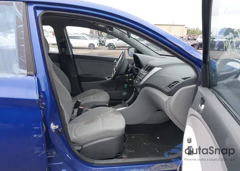 2013 Hyundai Accent Gls z USA, uszkodzony, nr VIN KMHCT4AE6DU487804